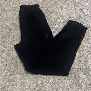Women’s Spider Black Jogger Pants - size Small - Virtually new!
